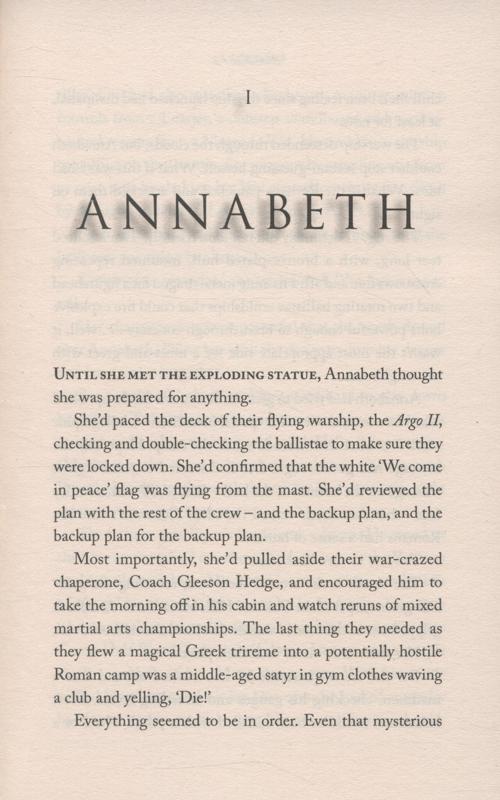 The Mark of Athena (Heroes of Olympus Book 3) - Image 2