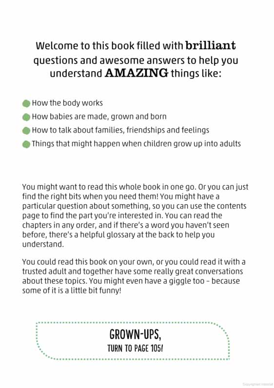 Brilliant Questions About Growing Up : Simple Answers About Bodies and Boundaries - Image 4