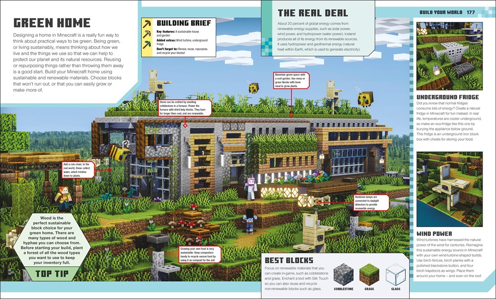 The Minecraft Ideas Book : Create the Real World in Minecraft - Image 9